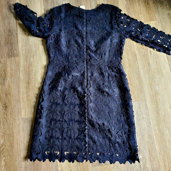 COPY - New, W/Tags, Ann Taylor LOFT Navy Blue Cocktail - Picture 3 of 5